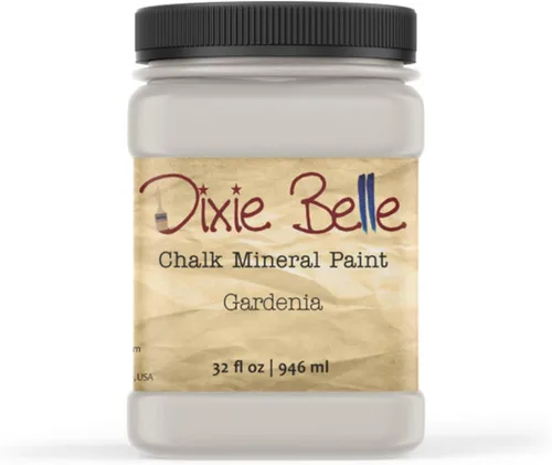 Vista 391 de Pintura para muebles con acabado de tiza Dixie Belle Paint Company - Amatista (4oz) - Pintura mineral de tiza chic púrpura profundo mate