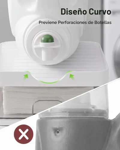 Vista 7 de 3-in-1 Laundry Detergent Holder + Storage Drawer + Drip Tray