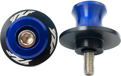 Vista 4 de 6MM M6 X 1.5 Motocicleta Swing Arm Sliders Carretes CNC Tornillos de soporte de brazo oscilante 2 piezas para Yamaha YZF R1 R3 R6 R25 R125 R6S 600R