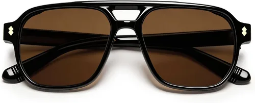 Vista 5 de VISOONE Retro Aviator Sunglasses for Men Women UV400 Vintage Shades