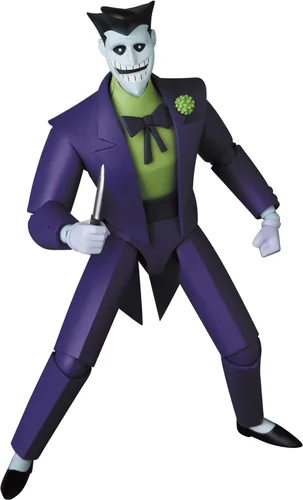 Vista 4 de Medicom - Nueva figura de acción de Batman Adventures The Joker Mafex