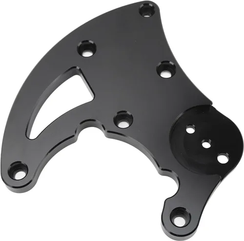 Vista 9 de LS R4 Kit de soporte de compresor de CA Soporte de aire acondicionado para automóvil Montaje de compresor de aire acondicionado Accesorios de Negro