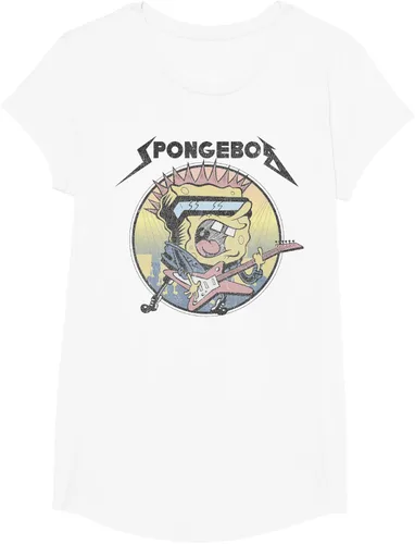 Vista 11 de SpongeBob SquarePants Camiseta de manga corta Heavy Metal Rock