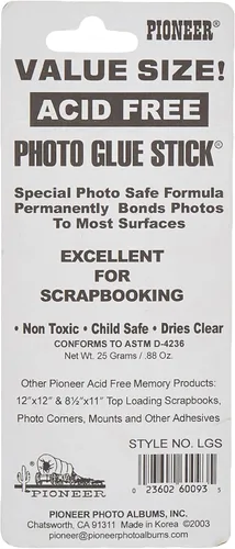 Vista 2 de Pioneer - Pegamento fotográfico de tamaño económico, 0.88oz.88 onzas