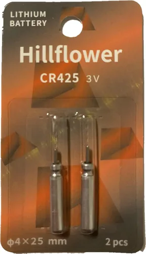 Vista 2 de 2 piezas CR425 425 LM425 BR425 de larga duración a granel 3 V batería de litio para alarma remota PC