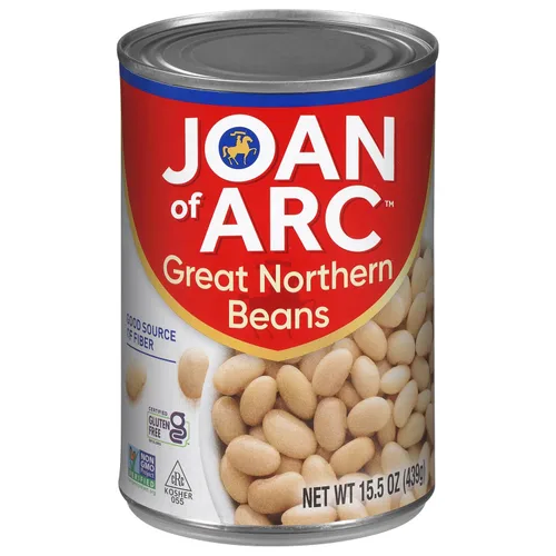 Vista 12 de Joan of Arc Beans, Riñón rojo claro, sin sal añadida, 15.5 onzas (paquete de 12)