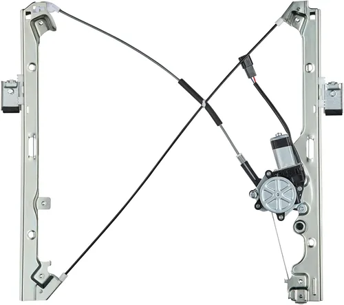 Vista 17 de BDFHYK 748-172 Regulador de ventanilla eléctrica con motor delantero izquierdo lado del conductor para Chevy Impala 2006-2013, Impala Limited