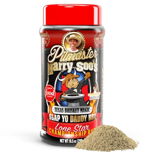 Vista 25 de Slap Yo Daddy BBQ Rub Seasoning, California Style Santa María – Condimento de Santa María galardonado de PItmaster Harry Soo – Savory SPG Rub