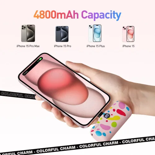Vista 8 de iWALK Cargador portátil USB C 4500mAh cargador portátil 4800mAh