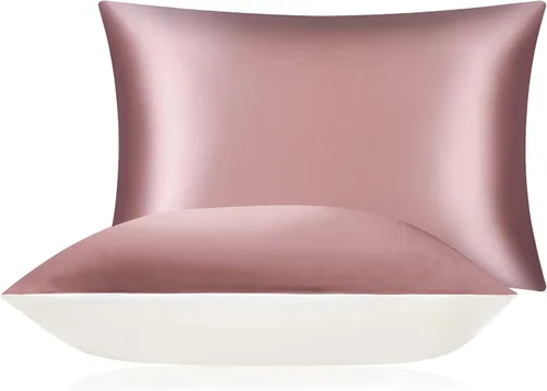 Vista 15 de DISANGNI Funda de almohada 100% seda de morera, utilizada para cabello y piel, funda de almohada de seda de un lado