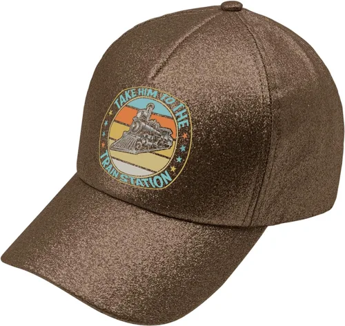 Vista 2 de devor Cap Take Him to The Train Station Dad Hats, Funny Dad Hat for Women