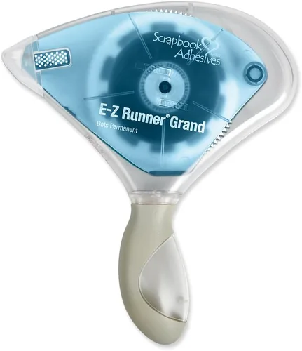 Vista 2 de Scrapbook Adhesives EZ RUNNER GRAND PERM/AZUL, Transparente