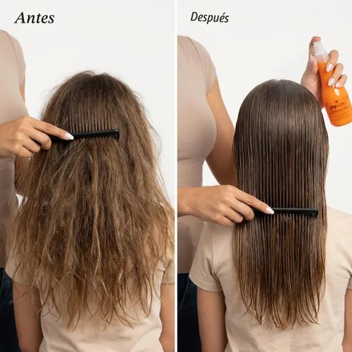 Vista 5 de Glam Creamsicle Mist Acondicionador sin enjuague y desenreda 8.3 onzas líquidas