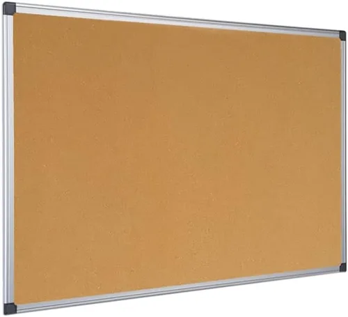 Vista 7 de MasterVision Maya Series Tablero de anuncios de corcho autorreparable, tablero de corcho con pasador de empuje para montaje en pared, 24 x 36