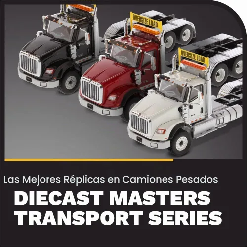 Vista 6 de 1:50 International HX620 SBFA Day Cab Tridem - Azul Metálico - Diecast Masters - 71010