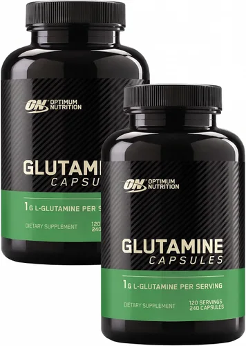 Vista 13 de Optimum Nutrition Cápsulas de recuperación muscular de L-glutamina, 240 Ct