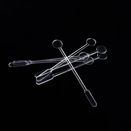 Vista 7 de Palillo de plástico para agitar, cuchara de polvo desechable, herramientas de fabricación de joyas hechas a mano para moldeo de resina epoxi UV