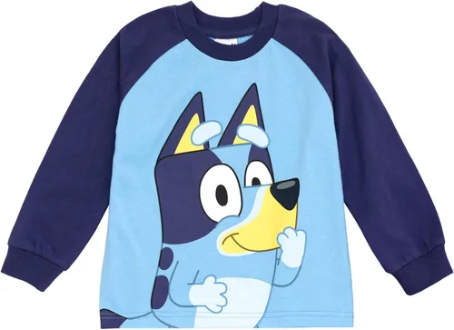 Vista 5 de Bluey Camiseta y Jogger Pantalones de felpa francesa para niños pequeños