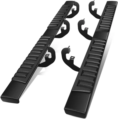 Vista 10 de Estribos Auto Dynasty para Silverado 1500-3500HD 2019-2026 cabina regular 6" Aluminum Step Bars Fits for 19-26 Chevy Silverado GMC Sierra 1500