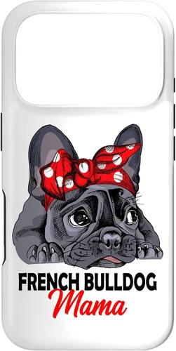 Vista 30 de French Bulldog Mama Frenchie Frauchen Case for iPhone 17