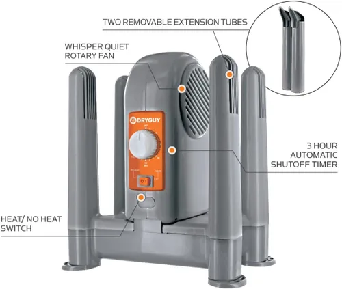 Vista 2 de DryGuy DX secador de aire para botas y ropa