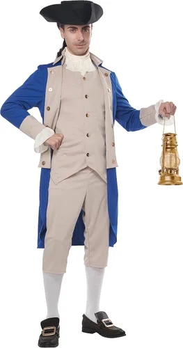 Vista 2 de Disfraz para adulto de Alexander Hamilton o George Washington