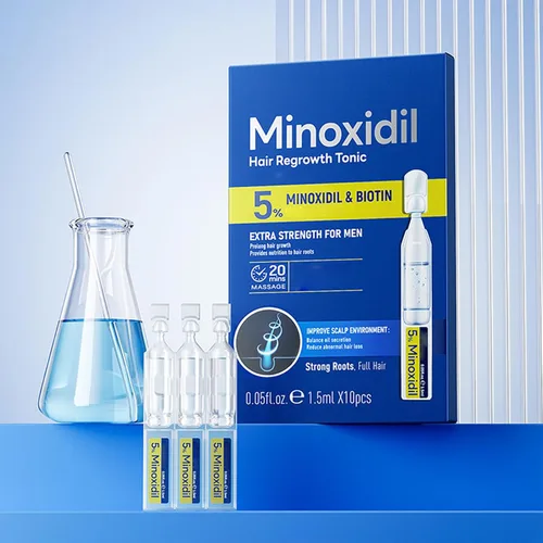 Vista 4 de 5% Minoxidil Hair Growth for Men and Women,Minoxidil Hair Growth Serum,Fast Regrowth & Strengthens Hair Roots,for Thinning Hair Loss to Grow Thicker