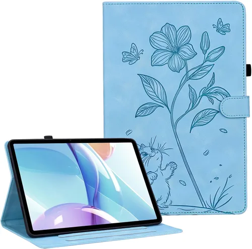 Vista 10 de Funda para iPad Air 3ª Generación 2019/iPad Pro 10.5 Pulgadas 2017, Cubierta de Cuero PU Plegable Multi-Ángulo con Auto Despertar/Dormir y Soporte