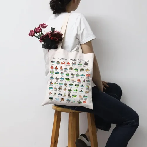 Vista 4 de National Parks - Bolsa de mano para cámper, regalo para amantes del senderismo