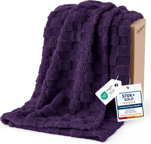 Vista 17 de Bedsure GentleSoft - Manta verde salvia para sofá, manta de forro polar a cuadros, regalos de Navidad para mujeres, hombres y niñas, bonita manta