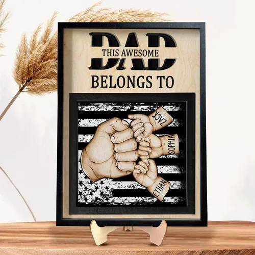 Vista 7 de Retrato familiar de acuarela personalizado para padre e hijo, retrato de pintura de hija de foto, regalo personalizado para el día del padre, regalo