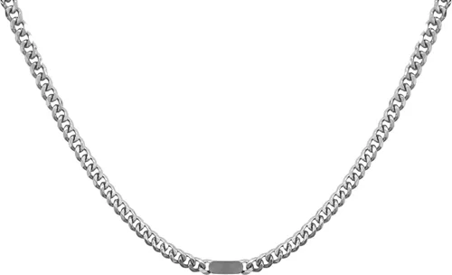 Vista 8 de Collar minimalista con cadena irregular Y2k para uso diario, versátil, joyería de moda para mujer, plata Dorado-1