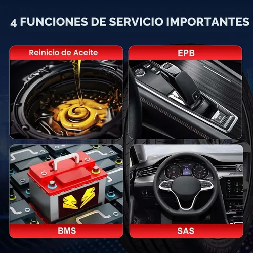 Vista 5 de Autel MaxiTPMS ITS600 - Herramienta de Programación TPMS, Diagnóstico Completo TPMS, Actualización de TS508/TS601, Reaprendizaje/Reinicio/Escaneo