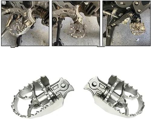 Vista 2 de Reposapiés para BMW Reposapiés Peg F800GS F 800GS F700GS F650GS F 800/700/650 para GS 2008-2018 2016 2017 Reposapiés de la motocicleta Reposapiés