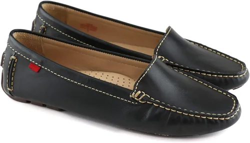 Vista 4 de MARC JOSEPH NEW YORK Mocasín de cuero para mujer, fabricado en Brasil, estilo de conducción Manhasset