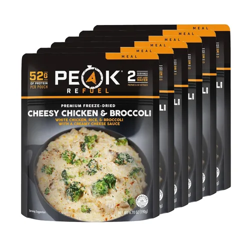 Vista 10 de Peak Refuel Pasta de Carne con Salsa Marinara 49g de Proteína 1040 Calorías Carne 100% Real Comida Premium Deshidratada al Vacío