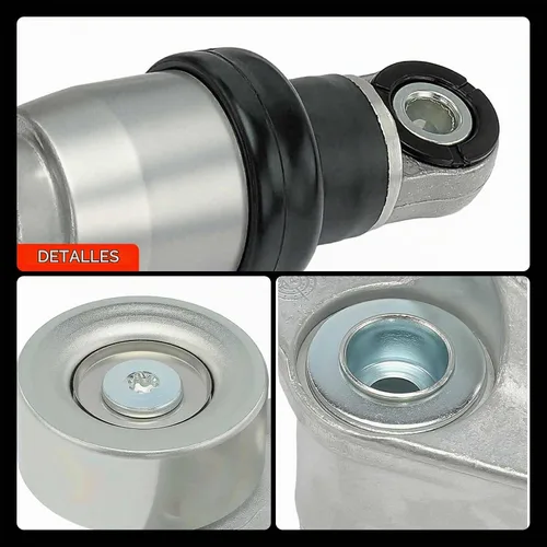 Vista 8 de A-Premium Conjunto de tensor de correa con polea compatible con Honda