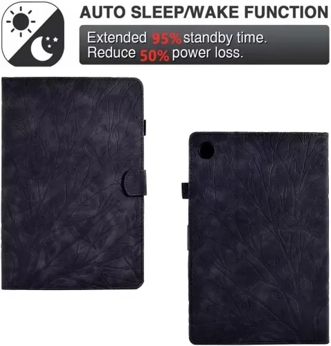Vista 3 de Funda para Galaxy Tab A11+ Plus /A9+ Plus de 11 pulgadas 2026/2024 (SM-X210/X230), Samsung Tab A11+ /A9+ Cover, Auto Wake/Sleep, Funda plegable