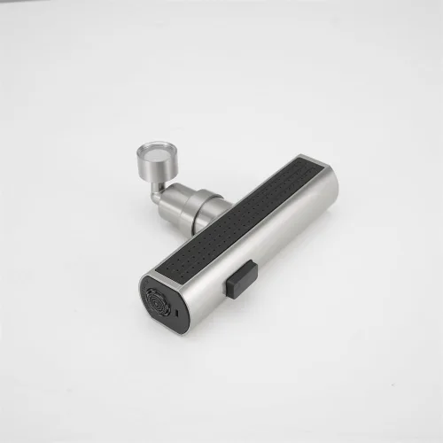 Vista 7 de Extensor de grifo de cascada de cocina, adaptador de grifo de cocina antisalpicaduras, giratorio universal de 360°, accesorios de repuesto de grifo