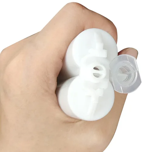 Vista 3 de Tubos epoxi boquilla mezcladora estática punta de mezcla para cartuchos aplicadores adhesivos de 1.7 fl oz (relación 1:1, 50 piezas)