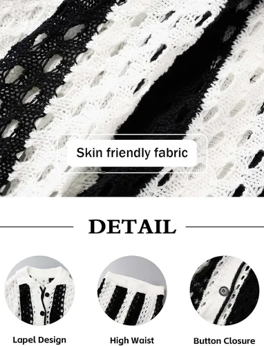 Vista 6 de Conjunto sexy de dos piezas para mujer, de manga larga, con huecos, cintura alta, leggings