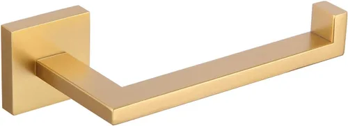 Vista 10 de GERZWY Soporte de papel higiénico de baño Dispensador de papel higiénico de acero inoxidable Soporte de rollo de pañuelos Soporte de pared