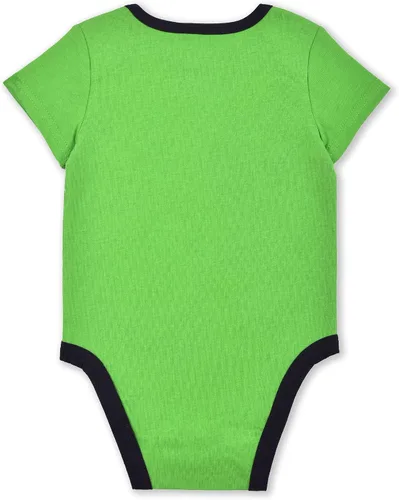 Vista 7 de Disney Toy Story Boys Woody Buzz Lightyear y Rex - Paquete de 3 enterizos para recién nacidos y bebés color amarilloverdeblanco