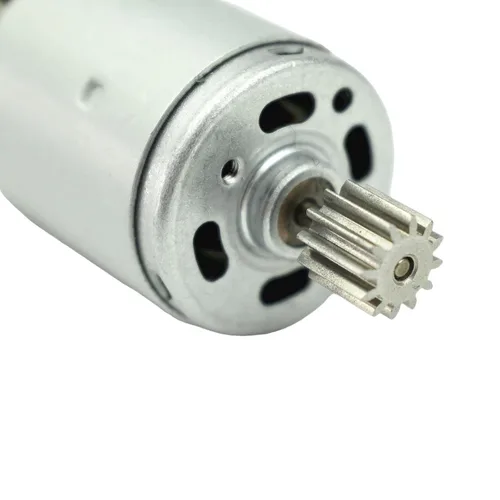 Vista 8 de CHANCS RS390 Motor eléctrico DC 6V 14000RPM 12 engranajes motor para coche de juguete accesorio de tres ruedas motocicleta cochecito con reemplazo