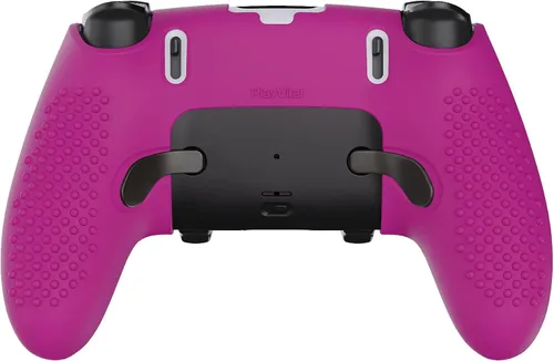 Vista 130 de PlayVital 3D Studded Edition Anti-Slip Silicone Cover Case for ps5 Edge Controller, Soft Rubber Protector Skin for ps5 Edge Wireless Controller with