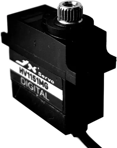 Vista 5 de JX Servo PDI-HV1151MG 0.53 oz 8.4V Impermeable Metal Gear Mini Servo Digital Compatible con RC Car