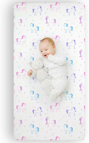 Vista 12 de Wildkin Sábana bajera ajustable 100% microfibra para niños, suave y transpirable, bailarina