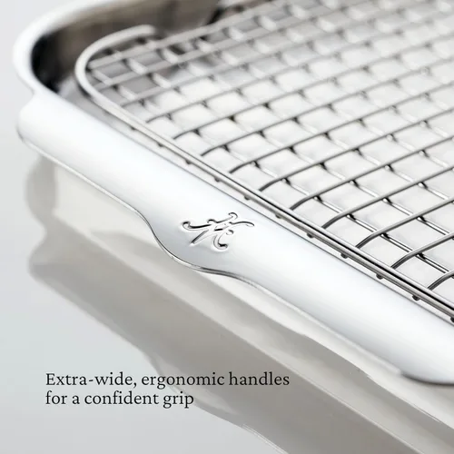 Vista 12 de Hestan Provisions OvenBond - Juego de 7 piezas Gourmet Essentials de acero inoxidable de tres capas