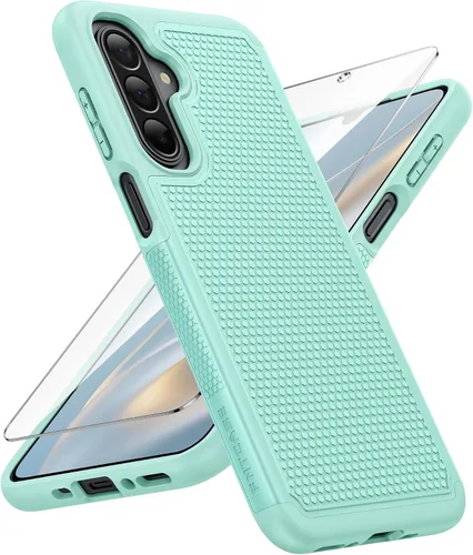 Vista 121 de FNTCASE Funda para iPhone 14 Pro Max color azul: [compatible con Magsafe] Funda magnética mate sólida con [protección completa de la cámara]