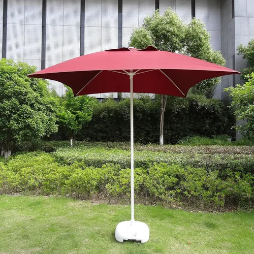 Vista 6 de Toldo de repuesto para sombrilla de 6.5 x 6.5 pies, 4 varillas de repuesto, sombrilla para mesa de mercado, toldo cuadrado superior de repuesto